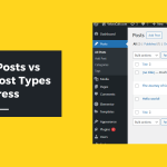 Page vs Posts vs custom post type