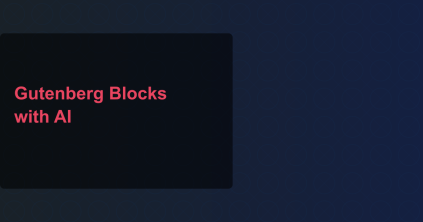 Gutenberg Blocks with AI