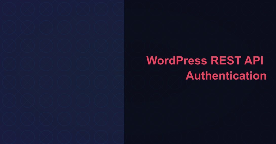 WordPress REST API Authentication