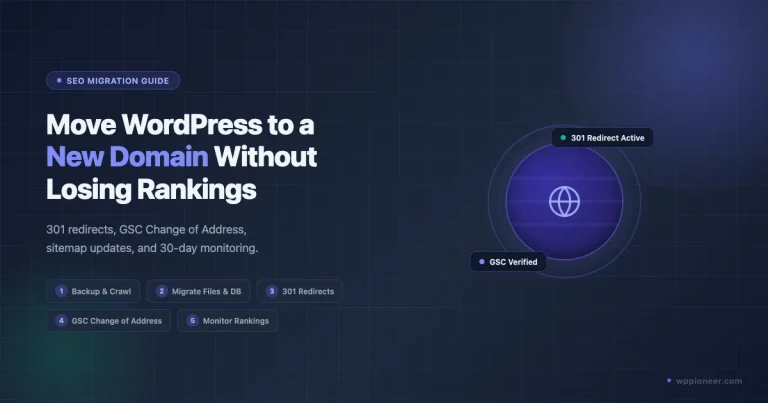 How to Move a WordPress Site to a New Domain Without Losing Google Rankings