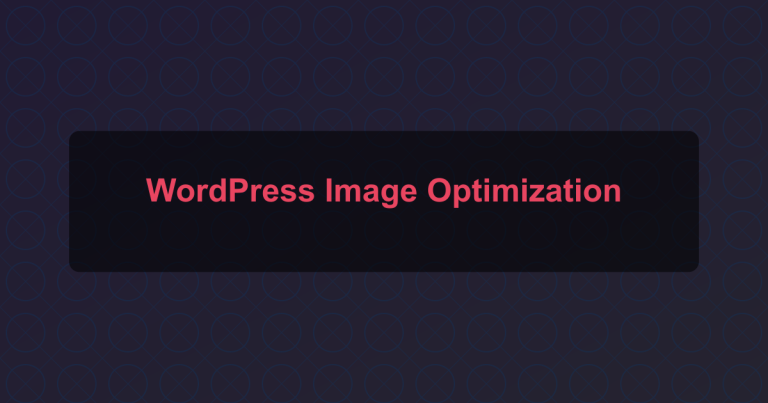 WordPress Image Optimization