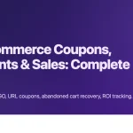 Banner for WooCommerce coupons discounts and sales setup guide