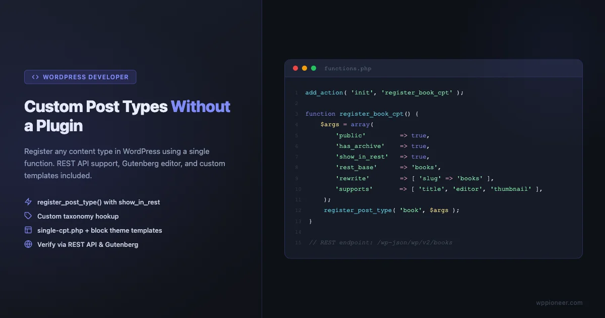 Custom Gutenberg block development with React and @wordpress/create-block step by step tutorial