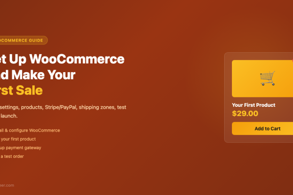 How to Set Up WooCommerce on WordPress and Make Your First Sale