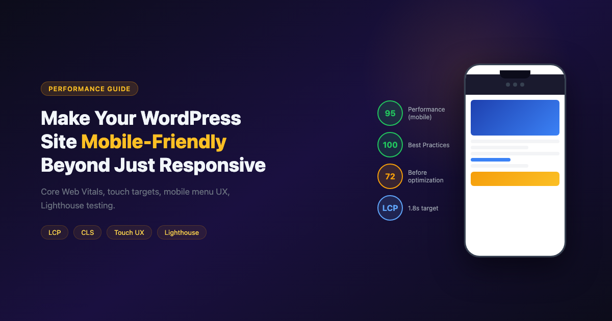 How to Make Your WordPress Site Mobile-Friendly